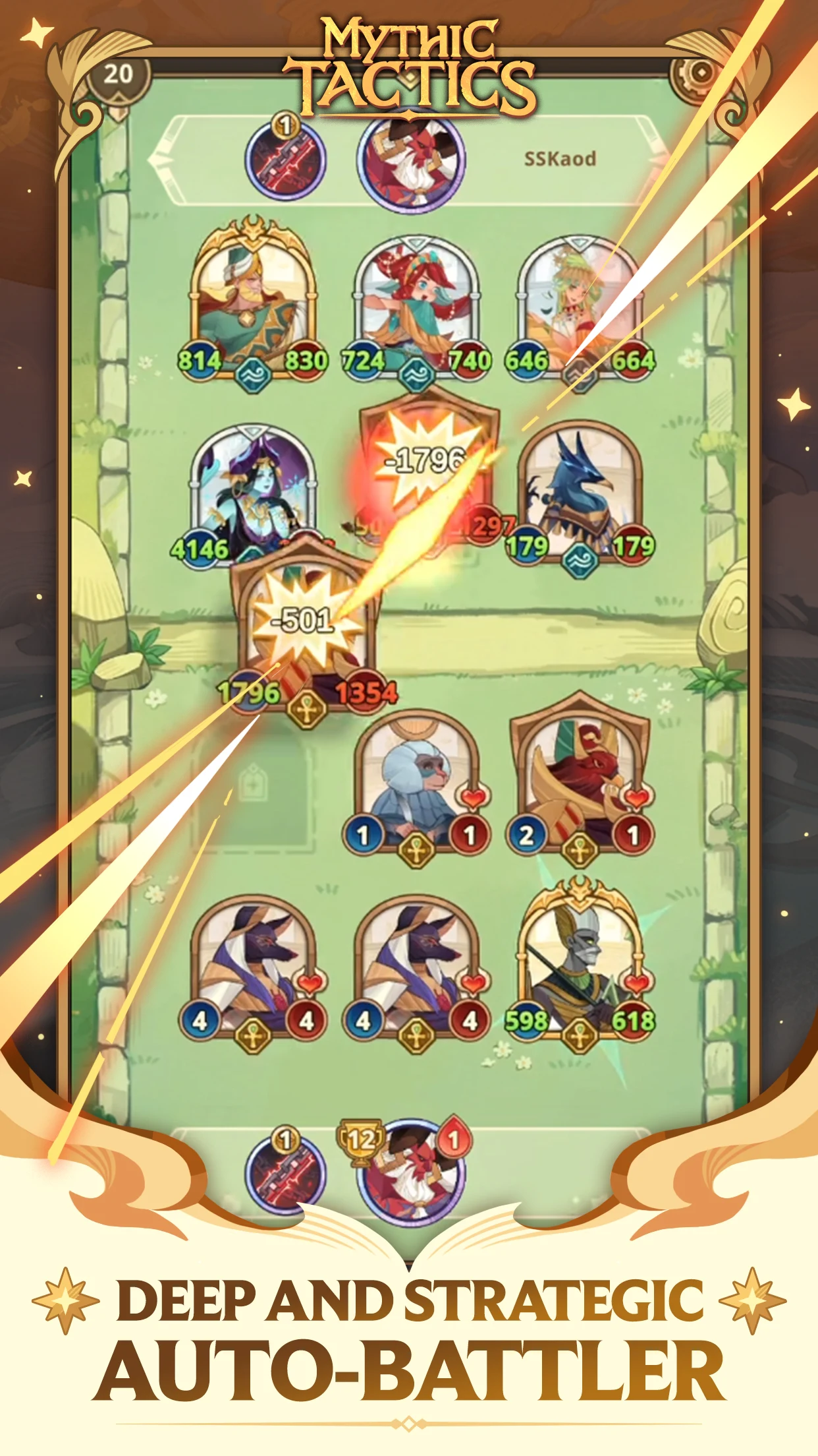 Mythic Tactics: Battleground screenshot