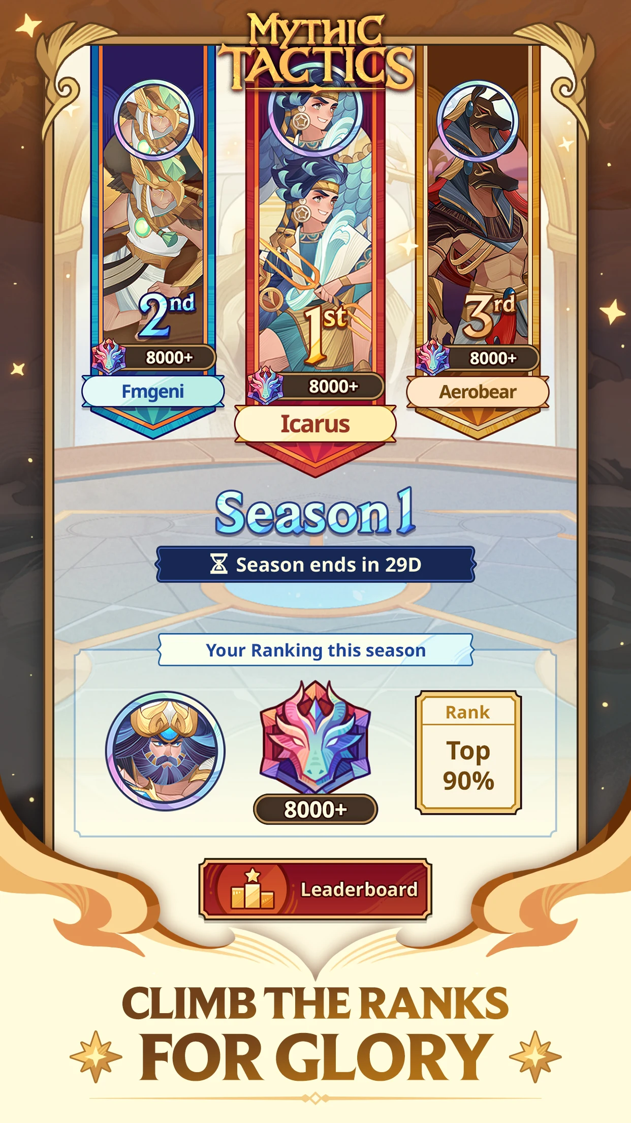Mythic Tactics: Battleground screenshot